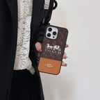Iphone Case Coach Style For Iphone 12 13 14 15 16 Pro Max Plus