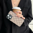 Classic Iphone Case Lv Style For 12 13 14 15 16 Pro Max Series