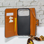 Designer Folio Phone Case Crossbody Style For 17/ Pro/ Pro Max / Air
