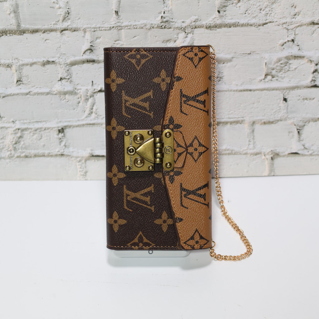 Designer Folio Phone Case Crossbody Style For 17/ Pro/ Pro Max / Air
