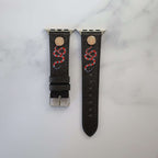 Gucci Apple Watch Strap Embroidery Snake