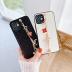 Lv Luxury Phone Case Ornament Decoration For Iphone 11 12 13 14 15 16 Pro Max Plus