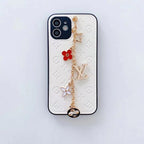 Lv Luxury Phone Case Ornament Decoration For Iphone 11 12 13 14 15 16 Pro Max Plus