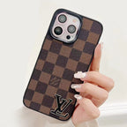 Lv Monogram Luxury Case Iphone 12 13 14 15 16 Pro Max