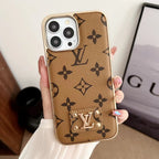 Fashion Iphone Case 16 15 14 13 12 11 Pro Max Plus Leather Design Electroplated