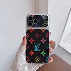 Multicolor Monogram Lv-Style Phone Case For Iphone 13-17 / Pro / Pro Max / Plus / Air