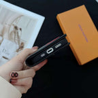 Black Denim Canvas Wallet Flip Case Kickstand Function Iphone 11 12 13 14 15 16 Pro Max Plus