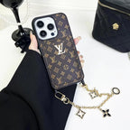 Lv Monogram Card Holder Case Wallet For Iphone 11 12 13 14 15 16 Pro Max Plus